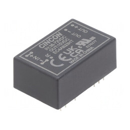 Convertor DC/DC 36-72V la 15V 400mA 6W THT | Electronic-mag.ro | Componente Electronice