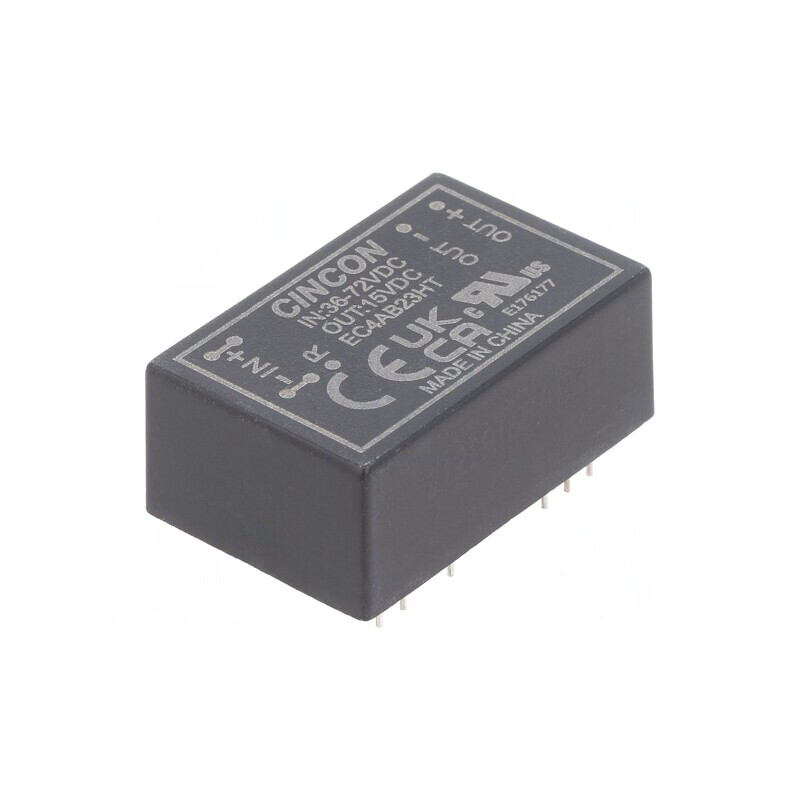 Convertor DC/DC 36-72V la 15V 400mA 6W THT | Electronic-mag.ro | Componente Electronice Convertor DC/DC 36-72V la 15V 400mA 6W THT | Electronic-mag.ro | Componente Electronice