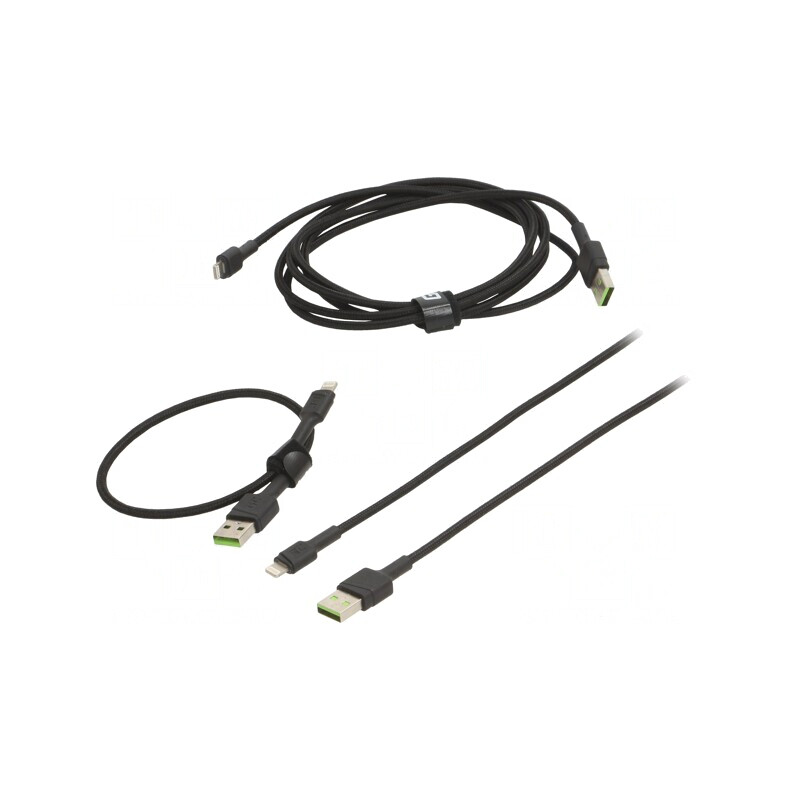 Cablu USB 2.0 Lightning Apple Negru 480Mbps | Electronic-mag.ro | Componente Electronice Cablu USB 2.0 Lightning Apple Negru 480Mbps | Electronic-mag.ro | Componente Electronice