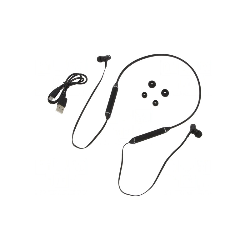 Căști Wireless cu Microfon Negre USB 10m | Electronic-mag.ro | Componente Electronice