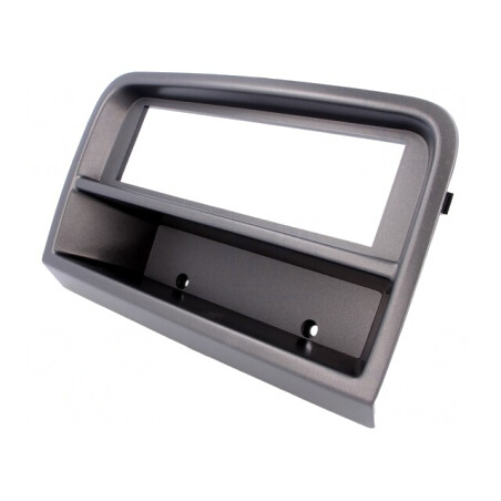 Cadru radio Fiat 2 ISO negru | Electronic-mag.ro | Componente Electronice