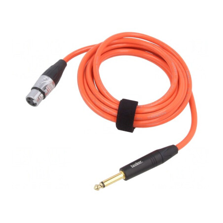 Cablu Audio Jack 6,3mm la XLR Feminin 3m | Electronic-mag.ro | Componente Electronice