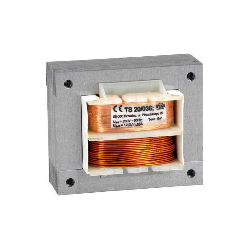 Transformator de Alimentare 20VA 230VAC 12V 1.65A | Electronic-mag.ro | Componente Electronice