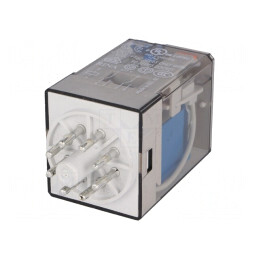 Releu Electromagnetic DPDT 24VDC 10A | Electronic-mag.ro | Componente Electronice