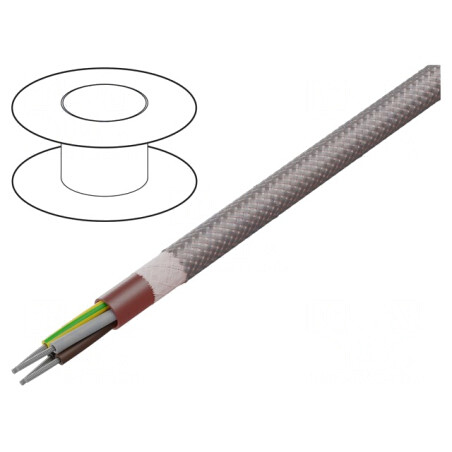 Cablu Silicon 4G4mm² Maro-Roșu 60-180°C | Electronic-mag.ro | Componente Electronice
