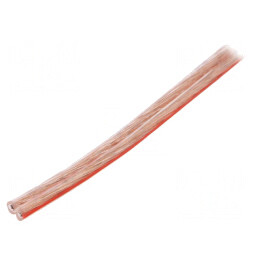 Cablu Difuzor Litat CCA Transparent PVC | Electronic-mag.ro | Componente Electronice