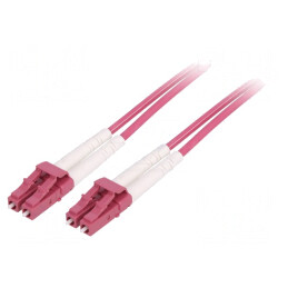 Patch cord fibră OM4 LC/UPC 7,5m LSZH | Electronic-mag.ro | Componente Electronice