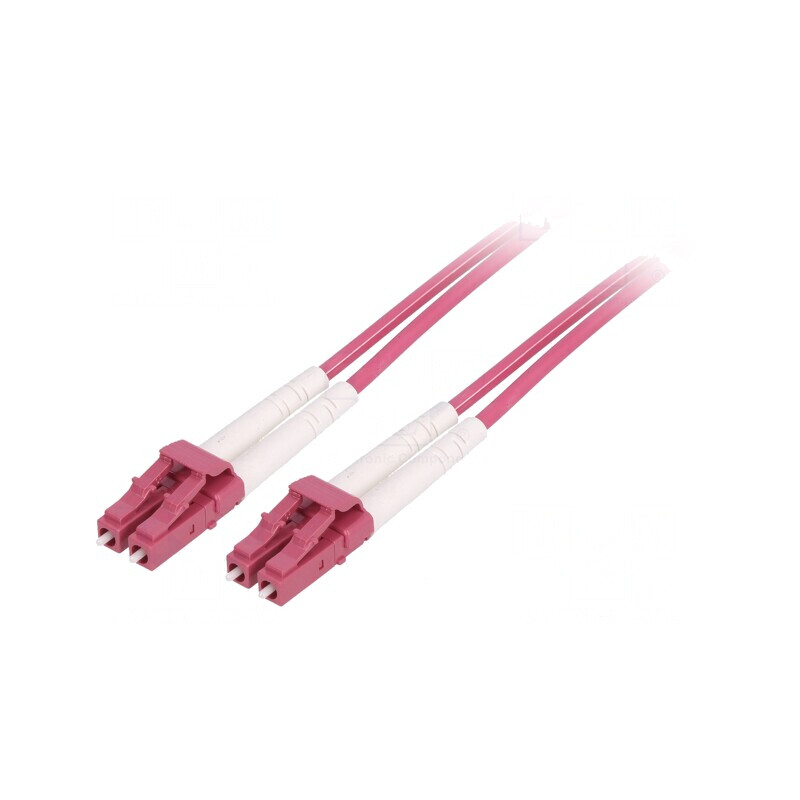 Patch cord fibră OM4 LC/UPC 7,5m LSZH | Electronic-mag.ro | Componente Electronice