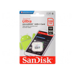 Card de memorie microSDXC 128GB Class 10 100MB/s