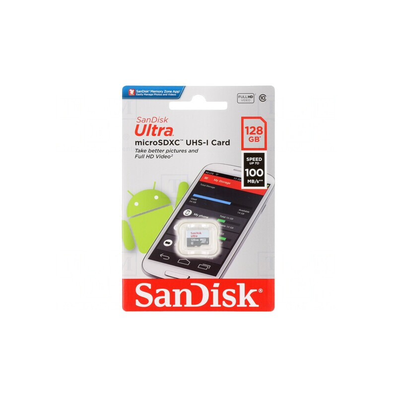 Card de memorie microSDXC 128GB Class 10 100MB/s | Electronic-mag.ro | Componente Electronice