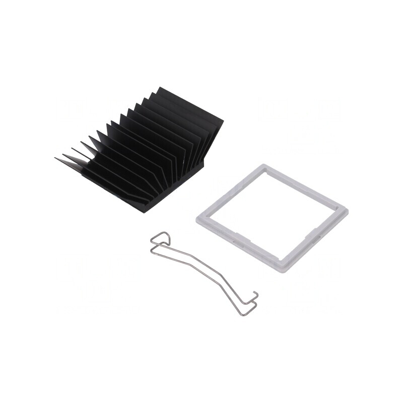Radiator extrudat cu aripioare BGA negru 42.5x42.5mm | Electronic-mag.ro | Componente Electronice Radiator extrudat cu aripioare BGA negru 42.5x42.5mm | Electronic-mag.ro | Componente Electronice