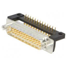Conector D-Sub 25 Pini Tată pentru PCB THT | Electronic-mag.ro | Componente Electronice