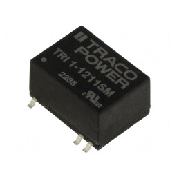 Convertor DC/DC 1W 10.8-13.2V la 5V 200mA TRI 1-1211SM | Electronic-mag.ro | Componente Electronice