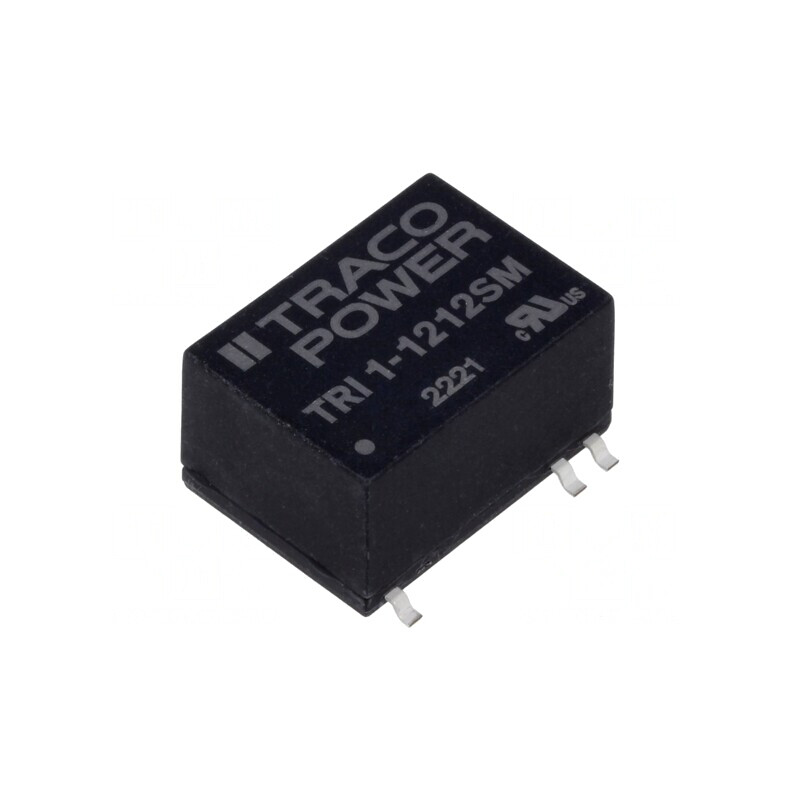Convertor DC/DC 1W 12V 84mA TRI 1-1212SM | Electronic-mag.ro | Componente Electronice Convertor DC/DC 1W 12V 84mA TRI 1-1212SM | Electronic-mag.ro | Componente Electronice