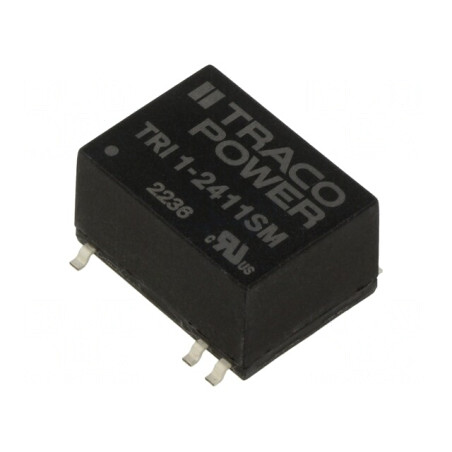 Convertor DC/DC 1W 24V la 5V 200mA TRI 1-2411SM | Electronic-mag.ro | Componente Electronice