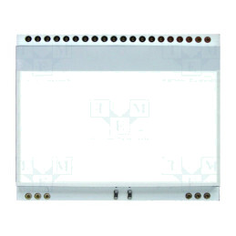 Iluminare de fundal | EADOGM128 | LED | 55x46x3,6mm | albă | EA LED55X46-W