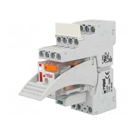 Releu Intermediar 4PDT 230VAC 6A | Electronic-mag.ro | Componente Electronice