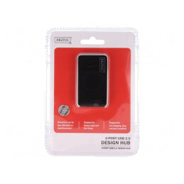 Hub USB 2.0 Plug and Play 480Mbps | Electronic-mag.ro | Componente Electronice