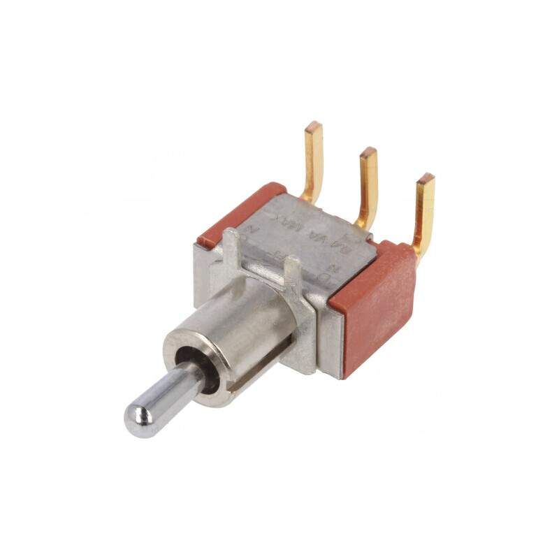 Comutator basculant 3 poziții ON/OFF/ON 0,02A 20VAC | Electronic-mag.ro | Componente Electronice