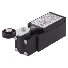 Limitator Cursă Manetă cu Rola din Plastic 35.5mm 10A | Electronic-mag.ro | Componente Electronice