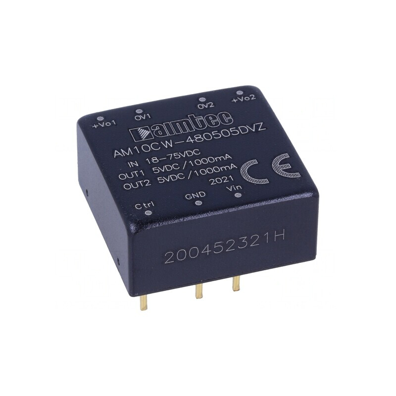 Convertor DC/DC 10W 18-75V la 5V | Electronic-mag.ro | Componente Electronice Convertor DC/DC 10W 18-75V la 5V | Electronic-mag.ro | Componente Electronice