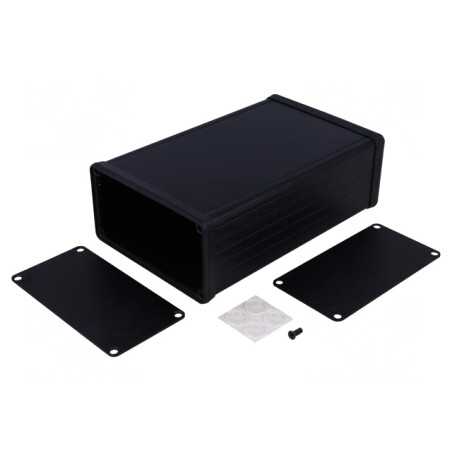 Carcasă Universală Aluminiu IP54 95x145x49mm | Electronic-mag.ro | Componente Electronice