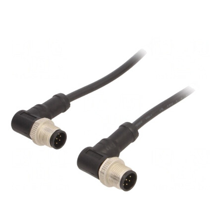Cablu Senzori Automatizări M12-M12 0,5m | Electronic-mag.ro | Componente Electronice