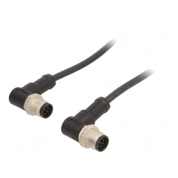 Cablu Senzori Automatizări M12-M12 0,5m | Electronic-mag.ro | Componente Electronice