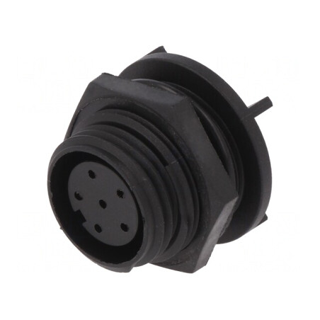Conector Circular Soclu Mamă 6P IP68 125V | Electronic-mag.ro | Componente Electronice