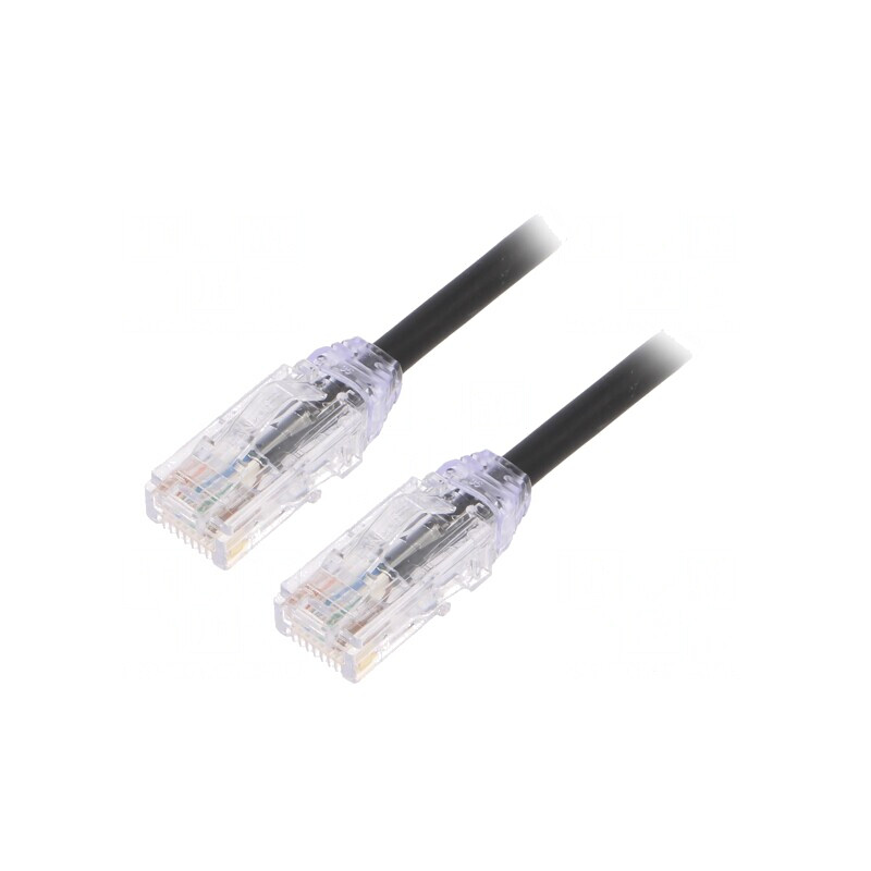Patch Cord TX6A-28 U/UTP Cat 6a Negru 2m | Electronic-mag.ro | Componente Electronice Patch Cord TX6A-28 U/UTP Cat 6a Negru 2m | Electronic-mag.ro | Componente Electronice