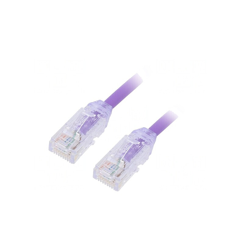 Patch cord UTP Cat6a 2m Violet LSZH | Electronic-mag.ro | Componente Electronice Patch cord UTP Cat6a 2m Violet LSZH | Electronic-mag.ro | Componente Electronice