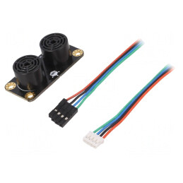 Senzor Distanță Ultrasonic 3,3-5V DC Gravity I2C 50Hz | Electronic-mag.ro | Componente Electronice
