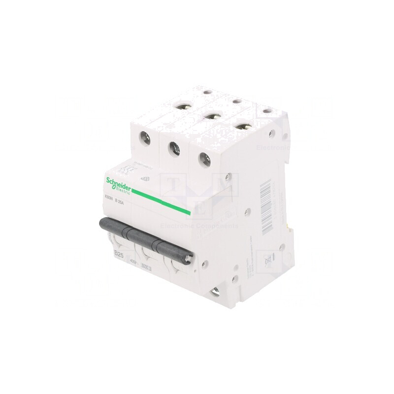 Întrerupător Supracurent 25A 3P 6kA 230/400V | Electronic-mag.ro | Componente Electronice
