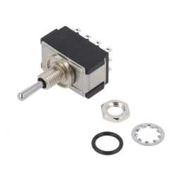 Comutator Basculant 4PDT ON-OFF-ON 6A 125VAC 6VDC | Electronic-mag.ro | Componente Electronice