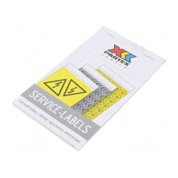 Indicator de protecție folie autoadezivă 16mm vinil negru | Electronic-mag.ro | Componente Electronice