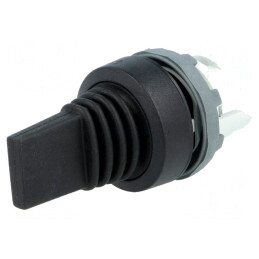 Comutator Basculant 22mm Negru IP66 | Electronic-mag.ro | Componente Electronice