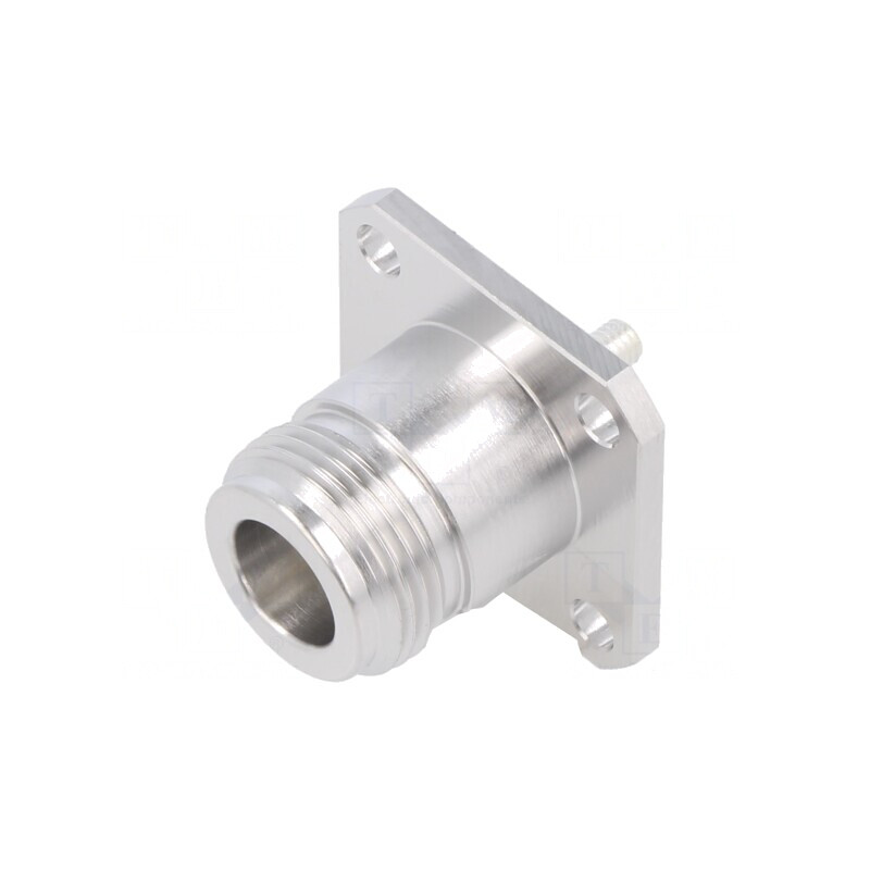 Soclu N mamă 50Ω PTFE argintat | Electronic-mag.ro | Componente Electronice