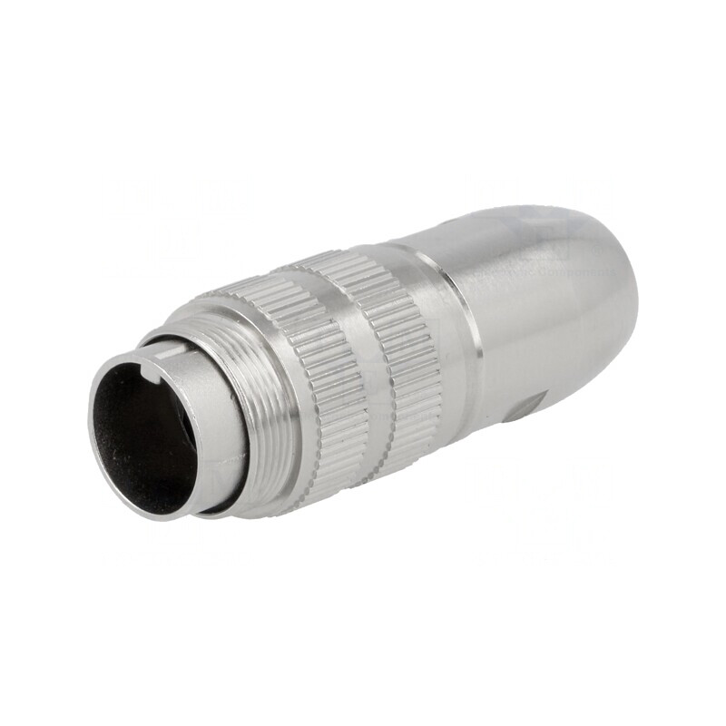 Conector M16 Mufă Tată Lipire pe Cablu 14-PIN 3A 60V Drept | Electronic-mag.ro | Componente Electronice