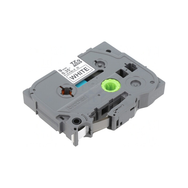 Bandă Albă 9mm x 8m cu Text Negru TZE-FX221 | Electronic-mag.ro | Componente Electronice