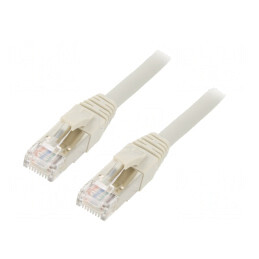 Patch Cord Ethernet Cat.6a S/FTP LSZH Gri 5m | Electronic-mag.ro | Componente Electronice