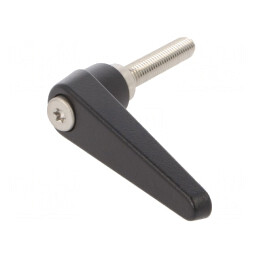 Manetă Franceză Neagră 40mm 62mm | Electronic-mag.ro | Componente Electronice