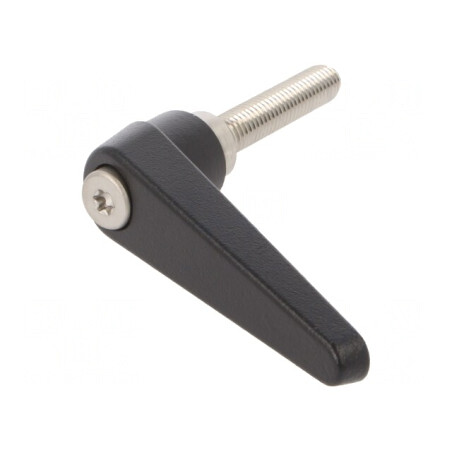 Manetă Franceză Neagră 40mm 62mm | Electronic-mag.ro | Componente Electronice