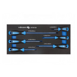 Set Șurubelnițe cu Inserție din Spumă 6 Bucăți | Electronic-mag.ro | Componente Electronice