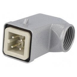 Conector HDC Mufă Tată EPIC KIT 4 Pini H-A 3 M20 | Electronic-mag.ro | Componente Electronice