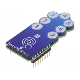 Tastatură Capacitivă 7 Taste TOUCHKEY 3 CLICK | Electronic-mag.ro | Componente Electronice