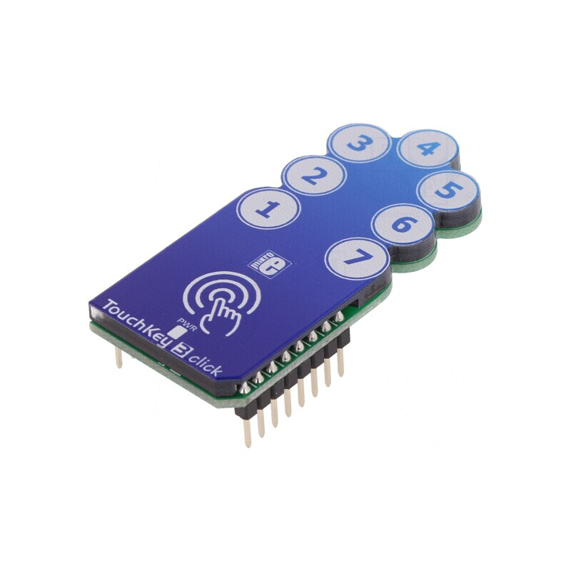 Tastatură Capacitivă 7 Taste TOUCHKEY 3 CLICK | Electronic-mag.ro | Componente Electronice