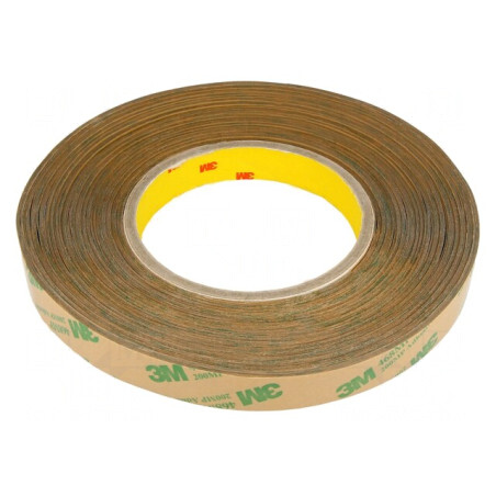 Bandă de Fixare Acrilică Transparentă 15mm x 55m | Electronic-mag.ro | Componente Electronice