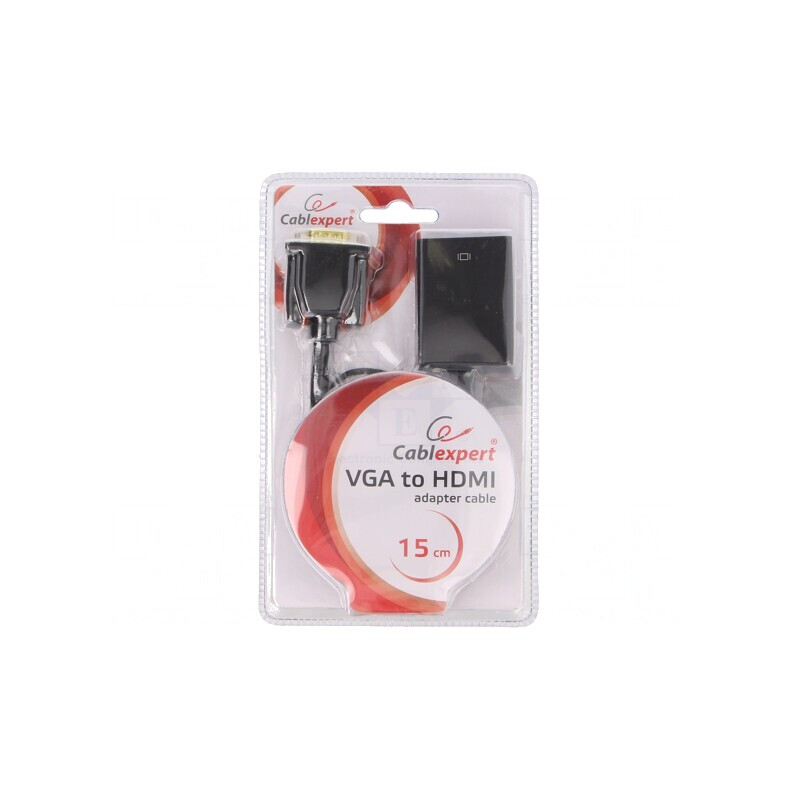 Adaptor HDMI 1.4 0,15m Full HD Negru | Electronic-mag.ro | Componente Electronice