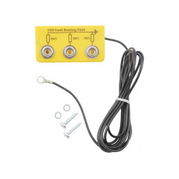 Sistem de împământare cu cablu ESD 70x35mm 2,9m | Electronic-mag.ro | Componente Electronice