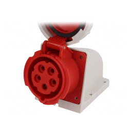 Conector alimentare AC trifazat 16A 400V IP67 | Electronic-mag.ro | Componente Electronice
